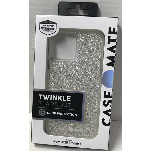 Case-Mate Apple iPhone 12‎ Twinkle Stardust Gold Case New - Picture 2 of 3